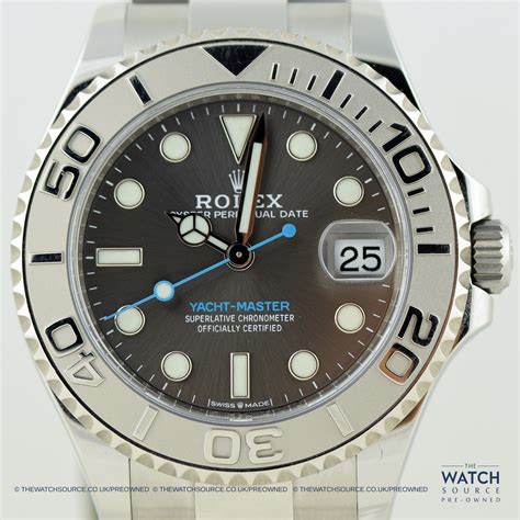 pre owned rolex yacht master 37mm